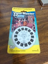 Disneyland Frontierland 3D View-Master 3 Reel Bear Country  Thunder Mountain