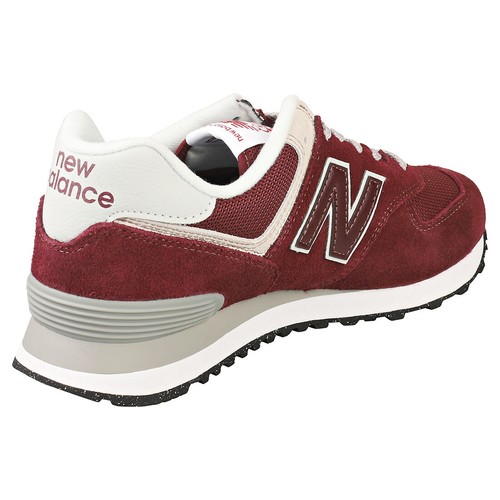 New Balance 574 Mens Burgundy Fashion 