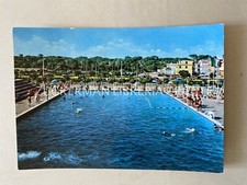 Cartolina anni 50 LIDO DI OSTIA, STABILIMENTO KURSAAL LA PISCINA viaggiata