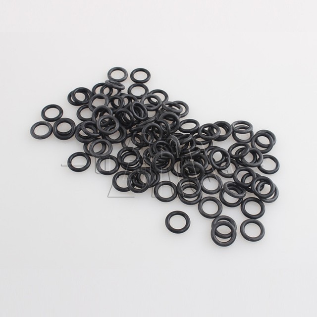 100x Engine Transmission Primary Twin Cam Oil Drain Plug ORing Black