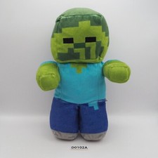 Minecraft D0102A Zombie Mojang Microsoft 2022 Peluche 9" Furyu Juguete Muñeca Japón