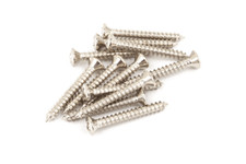 Vintage-Style Bass/Tele Bridge/Strap Button Mounting Screws