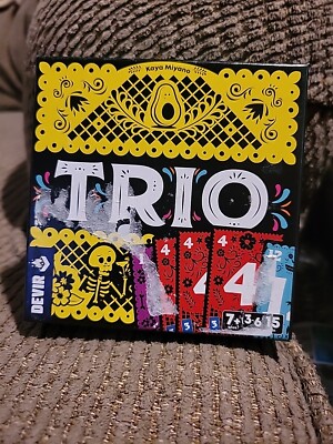 Trio Card Game Devir Spanish  Family Party Fast