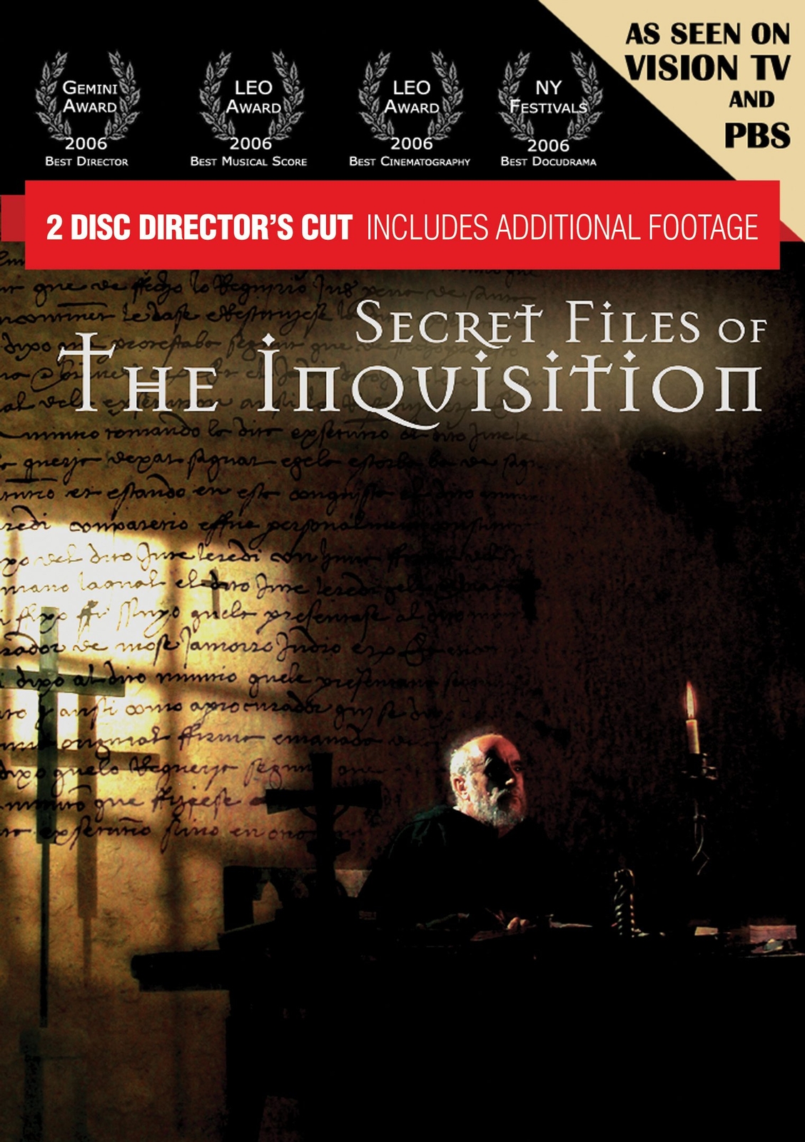 Secret Files Of The Inquisition (DVD) Colm Feore Ron Lea Raoul Bhaneja