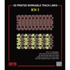 RYEFIELD RM2037 1/35 Kv-1 3D Printed Workable Track for RFM5041