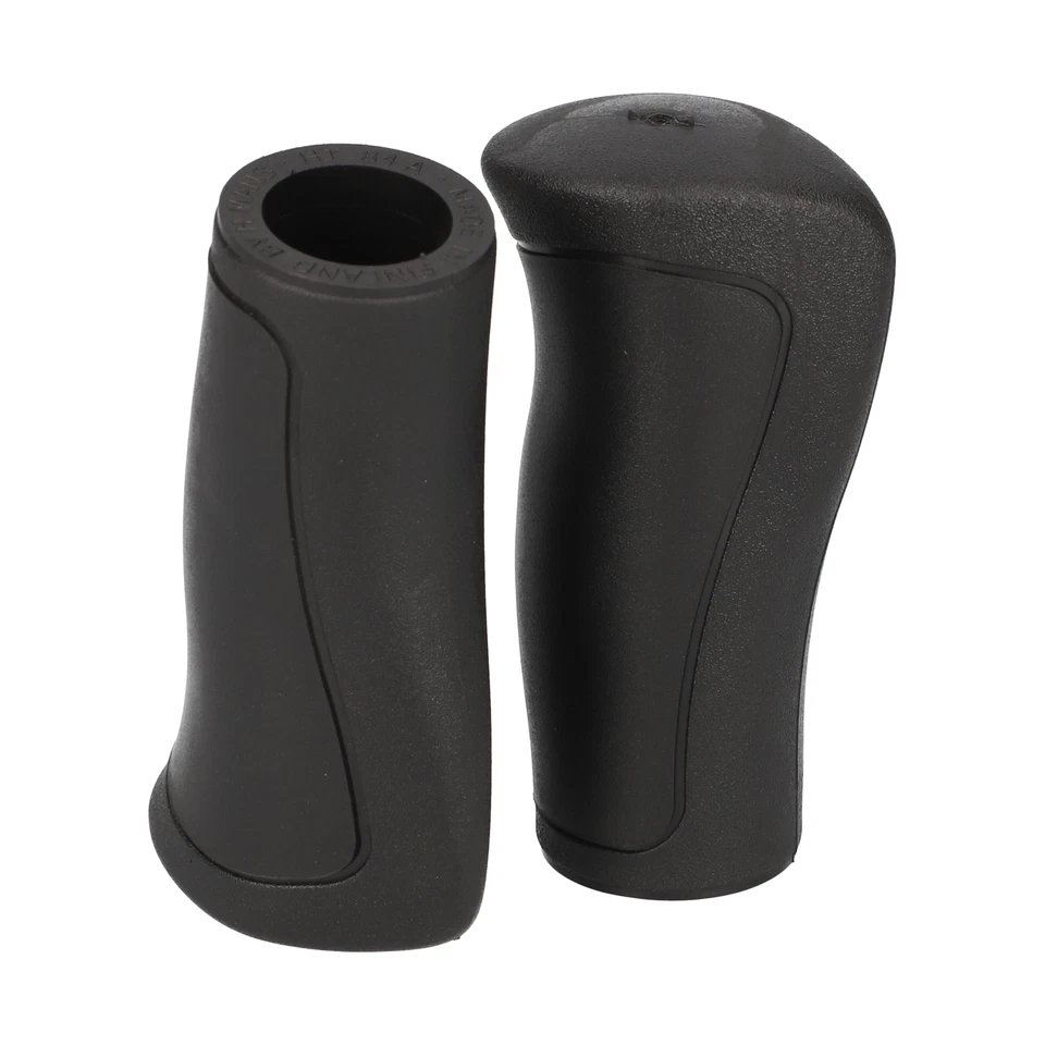 Fahrradgriffe 90 mm Ergo 84 schwarz Ergonomisch paar Dämpfend kindergriff Schalt - Bild 4 von 4