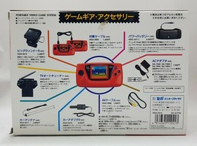 NEW SEGA Game Gear Console Rare HGG-3215 RED NIB