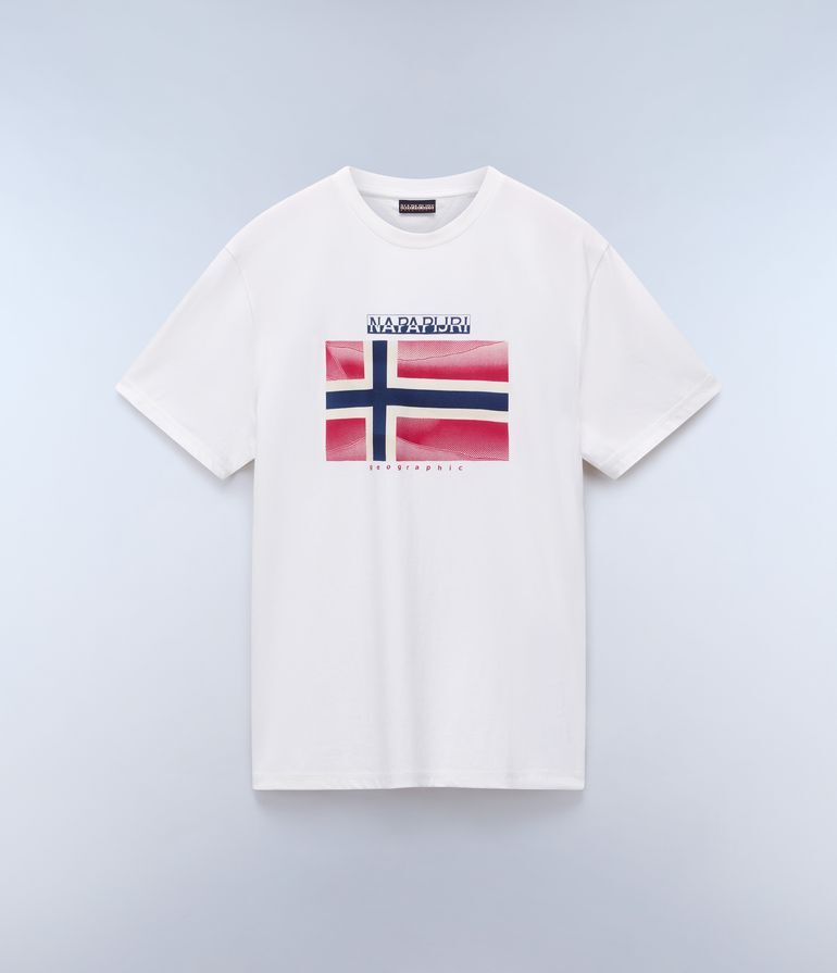 Футболка с логотипом NAPAPIJRI S-LARI SS Herren