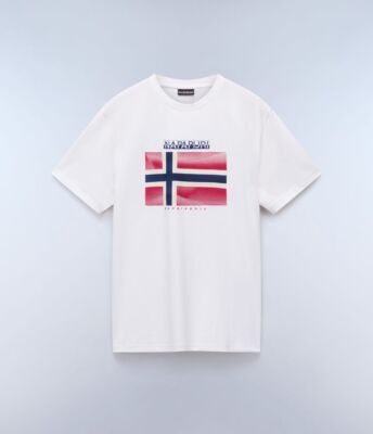 NAPAPIJRI S-LARI SS Herren Logo T-Shirt