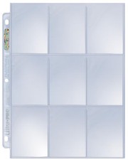 Ultra Pro Platinum 9 Pocket Pages 50 count for standard cards