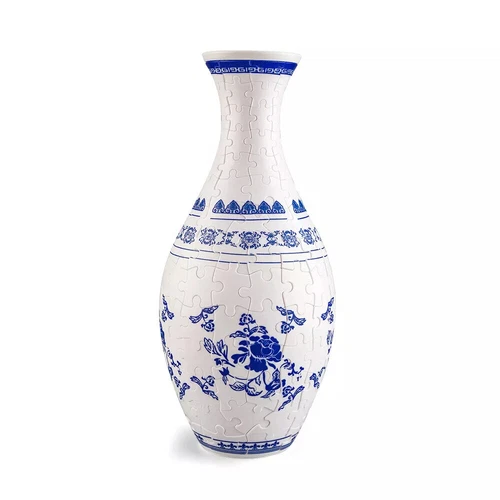 3D Art Puzzle Vase, Piece Relax Puzzles Vase, Unique 160 Pieces Plastic Puzzles - Picture 12 of 19
