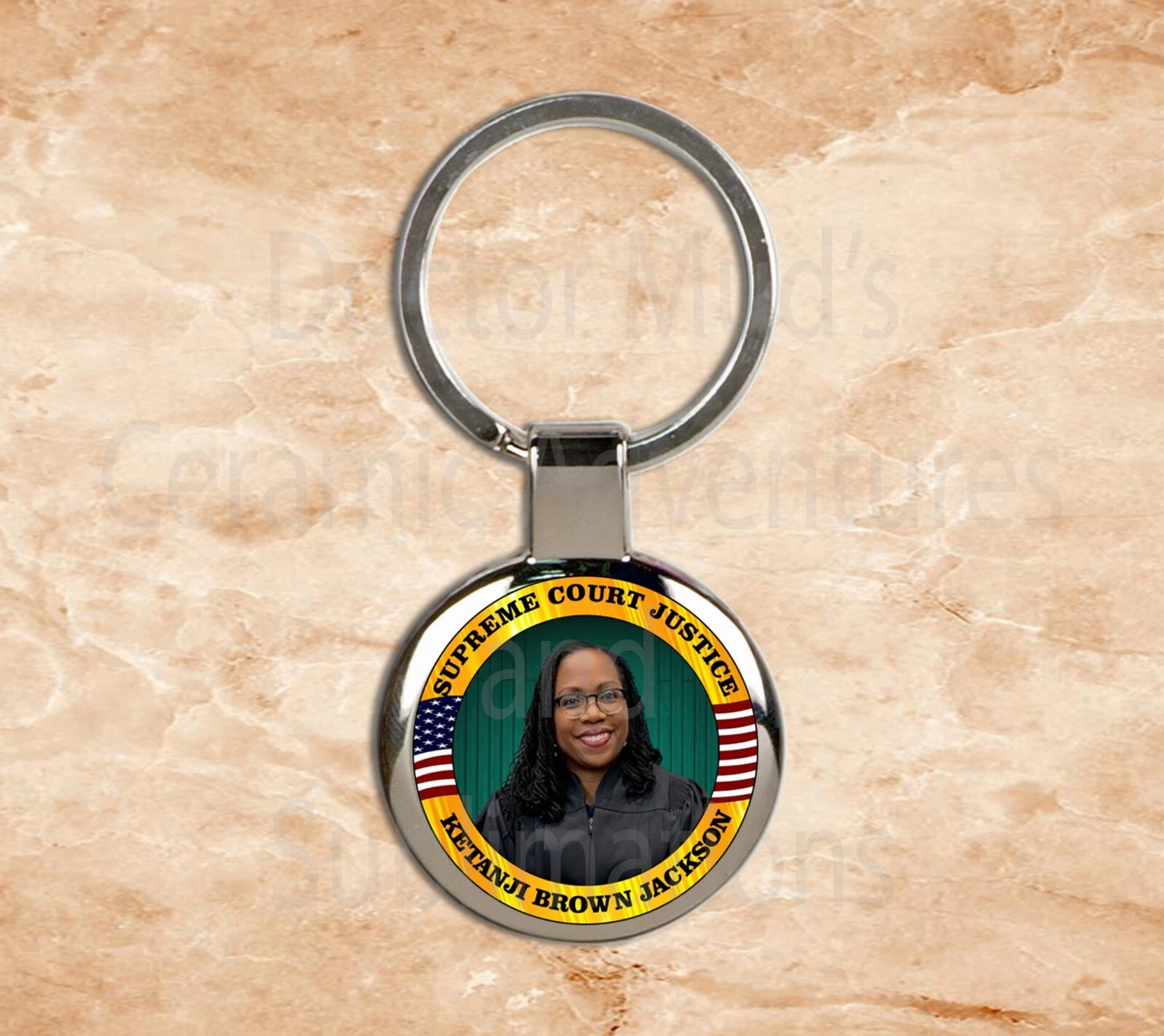 KETANJI BROWN JACKSON Supreme Court Justice Elite Key Chain