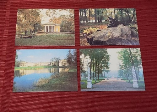 16 Unused Post Cards Tsarskoye Selo Pushkin Palace & Park 1989 Leningrad Russia - Picture 8 of 10