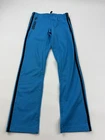 Adidas Originals Track Pants Mens Small Blue 3-Stripes Knit Zip Pocket