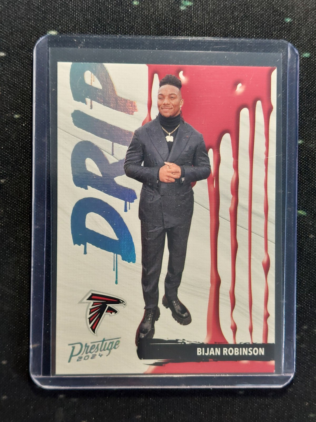 2024 Panini Prestige - Drip - Bijan Robinson #D-BRN