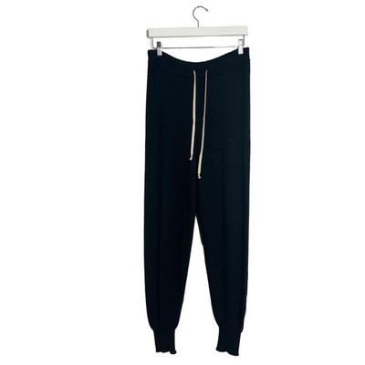 Rick Owens Tapered Cashmere-Blend Track Pants Large