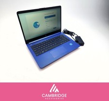 Image of HP 14" 14s-dq0012na 128GB SSD N4120 DDR4 4GB RAM UHD 600 Blue Good