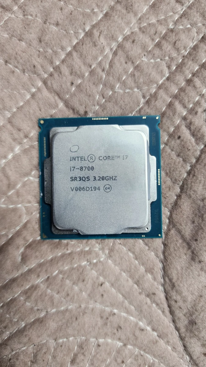 Intel Core i7-8700 Processor Model Computer Processors (CPUs) for