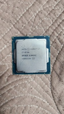 Intel Core i7-8700 8th Gen. 3.20GHz Desktop Processor CPU SR3QS