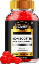 (1 Pack) Iron Booster Gummies for Men – Iron Male Gummy All-Natural Reviews