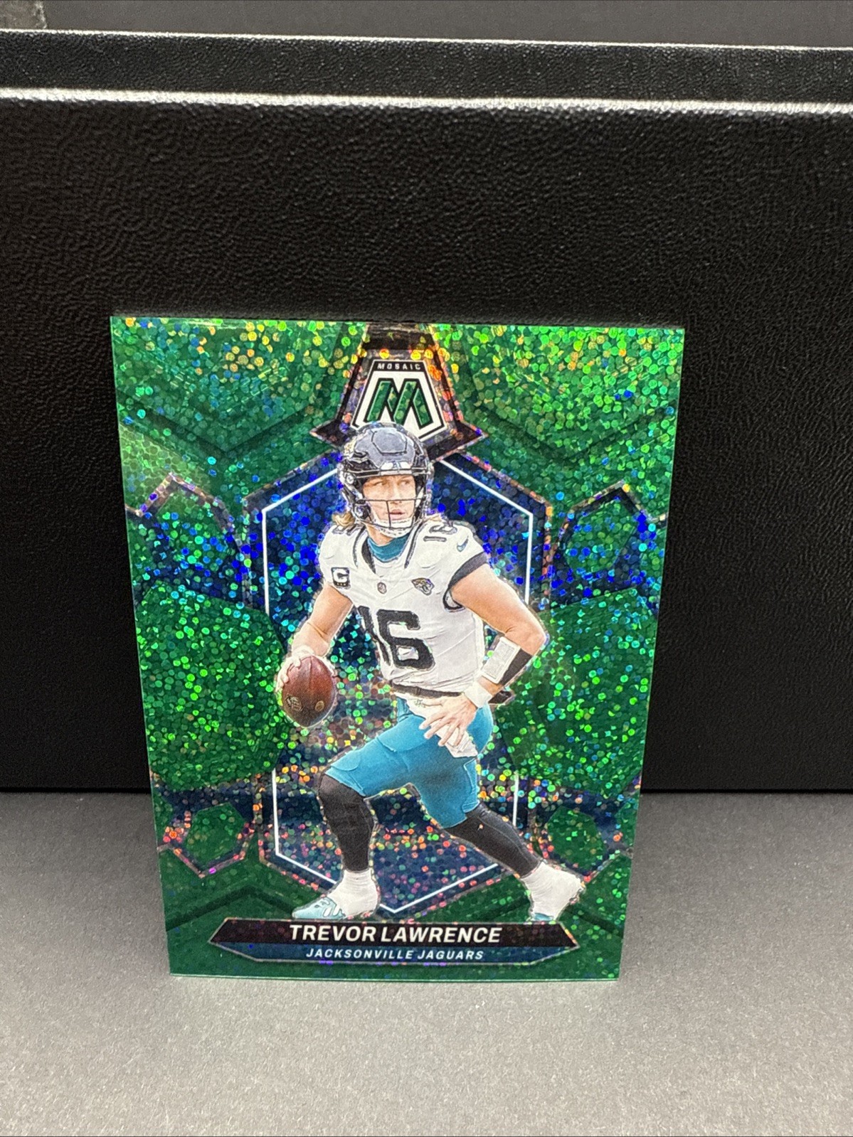 2024 Panini Mosaic Trevor Lawrence Green Sparkle 8/8 #99 SSP Jaguars Color Match