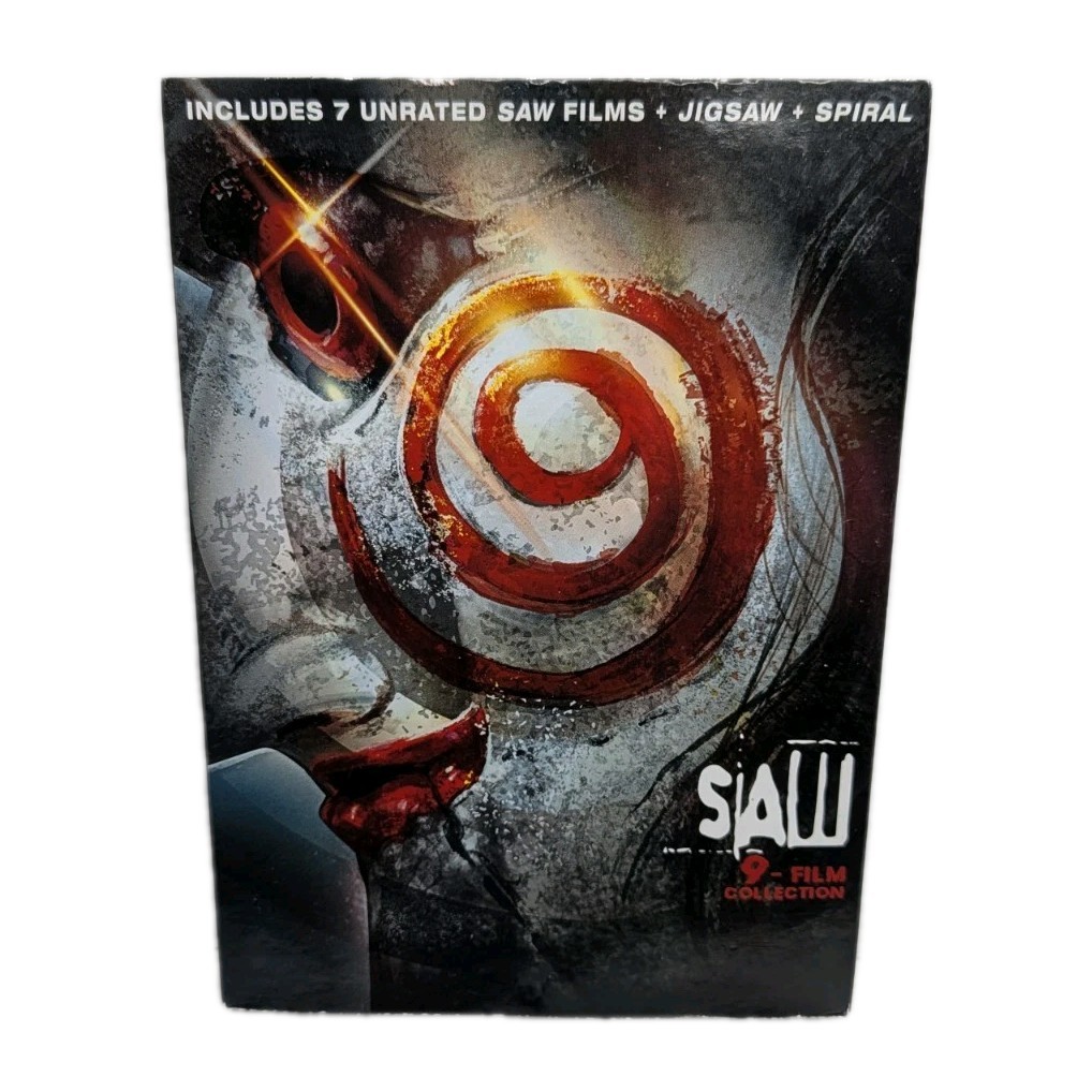 Saw 9-Film Collection DVD set- with Slipcover Jigsaw Spiral | eBay