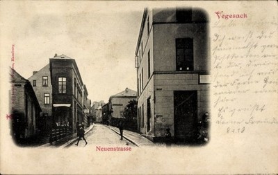 Postcard Vegesack Hanseatic city of Bremen, Neuenstraße - 10937410