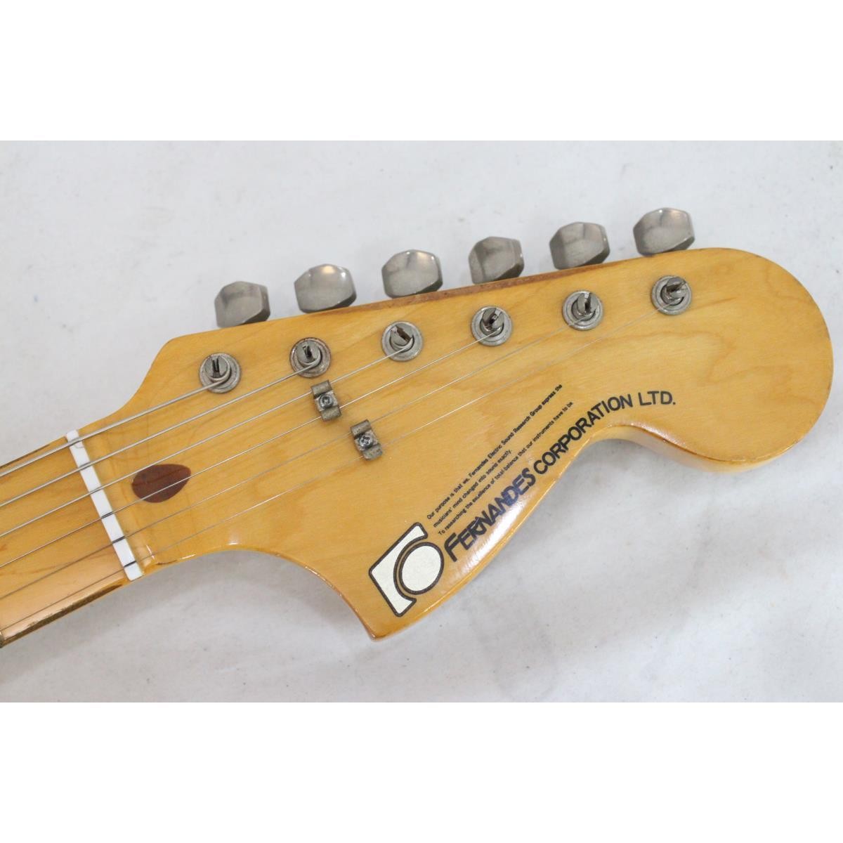 FERNANDES FST-40 Used 1978-1981 Vintage Japan Electric guitar ST
