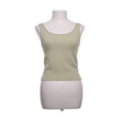 H&M Sport, Tanktop, Größe: M, Beige, Elasthan/Polyamid, Einfarbig #brP