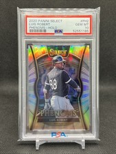 2020 Panini Select Phenoms Luis Robert Rookie RC Holo Prizm White Sox PSA 10