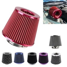76mm 3 Inch Car Air Filter High Flow Intake Cone Mesh Engine Protector Kit
