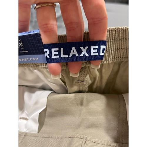 French Toast Uniform Pants Boys Size 6 Beige Pull Relaxed Fit Elastic Waist NEW - Picture 5 of 11