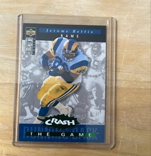 1994 Upper Deck Collector's Choice - Crash the Game Jerome Bettis #C18 Green...