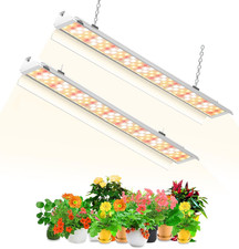 4FT LED Grow Light 140W Full Spectrum Linkable Plant Light Strips