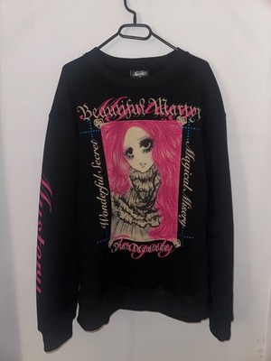 bladee beautiful martyr merch hoodie size XL