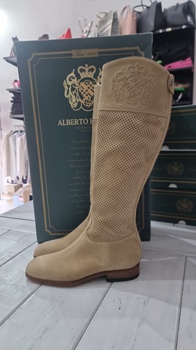Alberto Fasciani Botte Femme Beige Taille Eu36 AF903 - Photo 11 sur 11