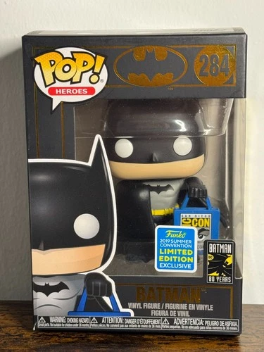 Batman Funko POP! Heroes #284 SDCC 2019 Funko Shop Exclusive Bag