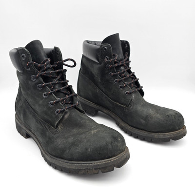 Timberland Primaloft 400 Gramm Schnürstiefel Leder Schwarz Herren 13 M Schwarz