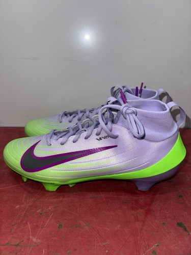 Men's Size 11.5 Nike Air Vapor Pro 1 Football Cleats Green Purple IB8250-500 New - Picture 5 of 6