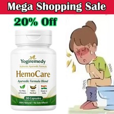 Antibacterial Herbal Hemorrhoids Treatment Internal Piles Pain Relief 30 Caps