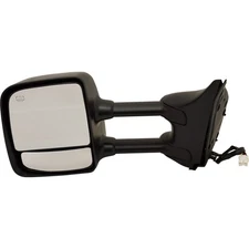 Mirror For 2004-2005 Nissan Titan SE Towing Heated Chrome LH Manual Power Adjust