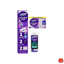Swiffer Power Mop Kit Multi-Surface Floor Cleaning  Refills 2ct  11ct Pads 