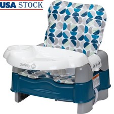 Deluxe 5-in-1 Convertible Booster Seat Adjustable Height Tray Portable Toddler