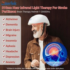 810nm Helmet Photobiomodulation Light Therapy for Depression Stroke Treatment DF