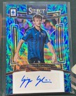 Giorgio Scalvini 2023-24 Panini Select Serie A Signatures Auto Peacock Prizm