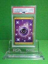 POKEMON 2021 CHILLING REIGN BASIC PSYCHIC ENERGY SECRET 232 PSA 10 on eBay