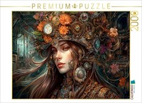 Calvendo Puzzle A Motif From The Calendar Floral Steampunk | 2000 Pieces, Finish