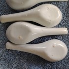 SET OF 4 BLUE DOUBLE HAPPINESS PORCELAIN SPOONS Excellent Condition Chinese  — photo 4