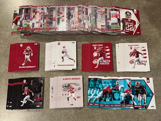 2025 Onit Indiana Hoosiers Football *PICK YOUR PLAYER Base/Insert Card*