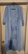 Mother of the Bride Blue Dress with Shawl XXL